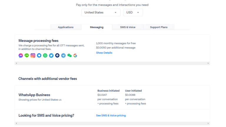 messagebird pricing 768x433 1 get.chat WhatsApp Business API